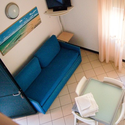 The holiday apartments of the Borgomare Aparthotel in Albenga