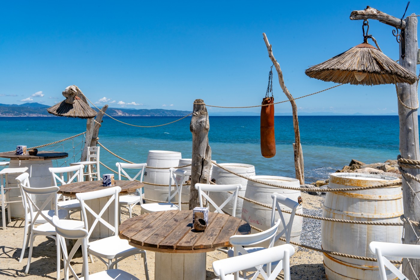La spiaggia del Residence Borgomare